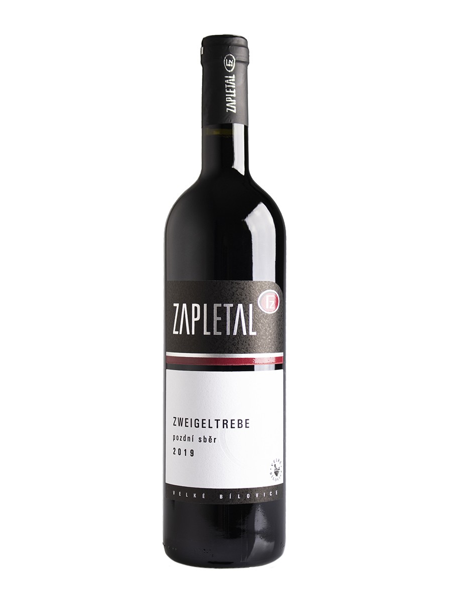 Zweigeltrebe 2021, pozdní sběr, Vinařství Zapletal