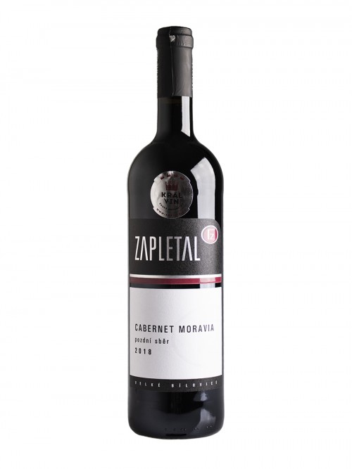 Cabernet Moravia 2021, pozdní sběr, Vinařství Zapletal