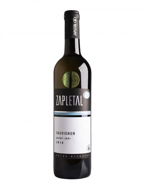 Sauvignon 2022, pozdní sběr, Vinařství Zapletal