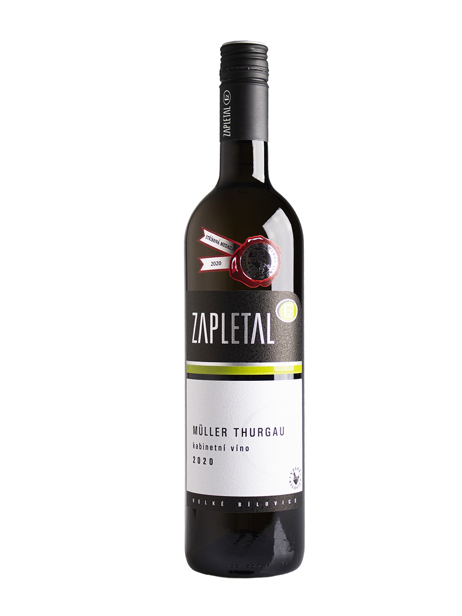 Müller Thurgau 2023, kabinetní víno, Vinařství Zapletal