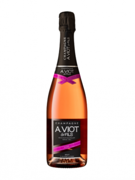 Champagne Rosé - brut,  Vinařství A.Viot & Fils