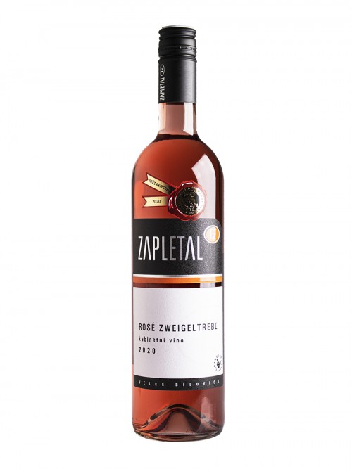 Zweigeltrebe ROSE 2022, kabinetní víno, Vinařství Zapletal
