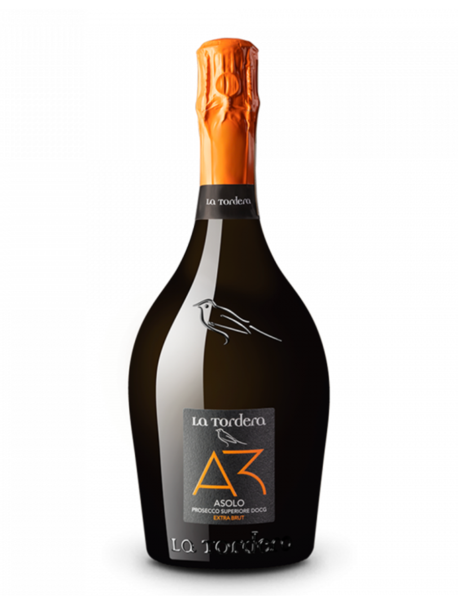 A3 Asolo Extra Brut 2023, Valdobbiadene D.O.C.G.,  Vinařství La Tordera
