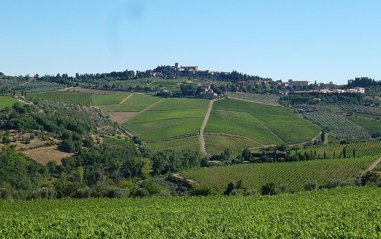 Castellina in Chianti město, kde na vás dýchne historie