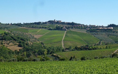 Castellina in Chianti město, kde na vás dýchne historie