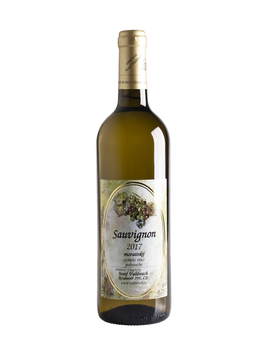 Sauvignon 2025, zemské víno, Vinařství Josef Valihrach