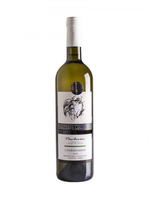 Chardonnay 2020, pozdní sběr, Vinařství Pavlovín