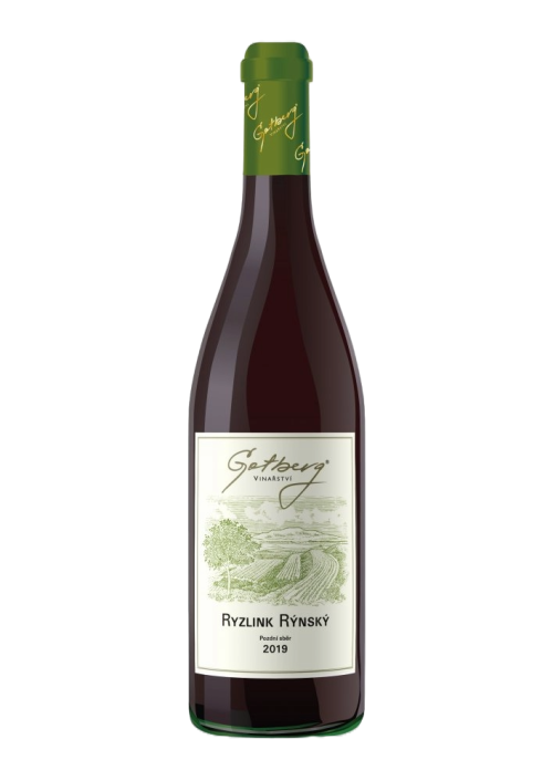 Ryzlink rýnský 2019, pozdní sběr, Vinařství Gotberg