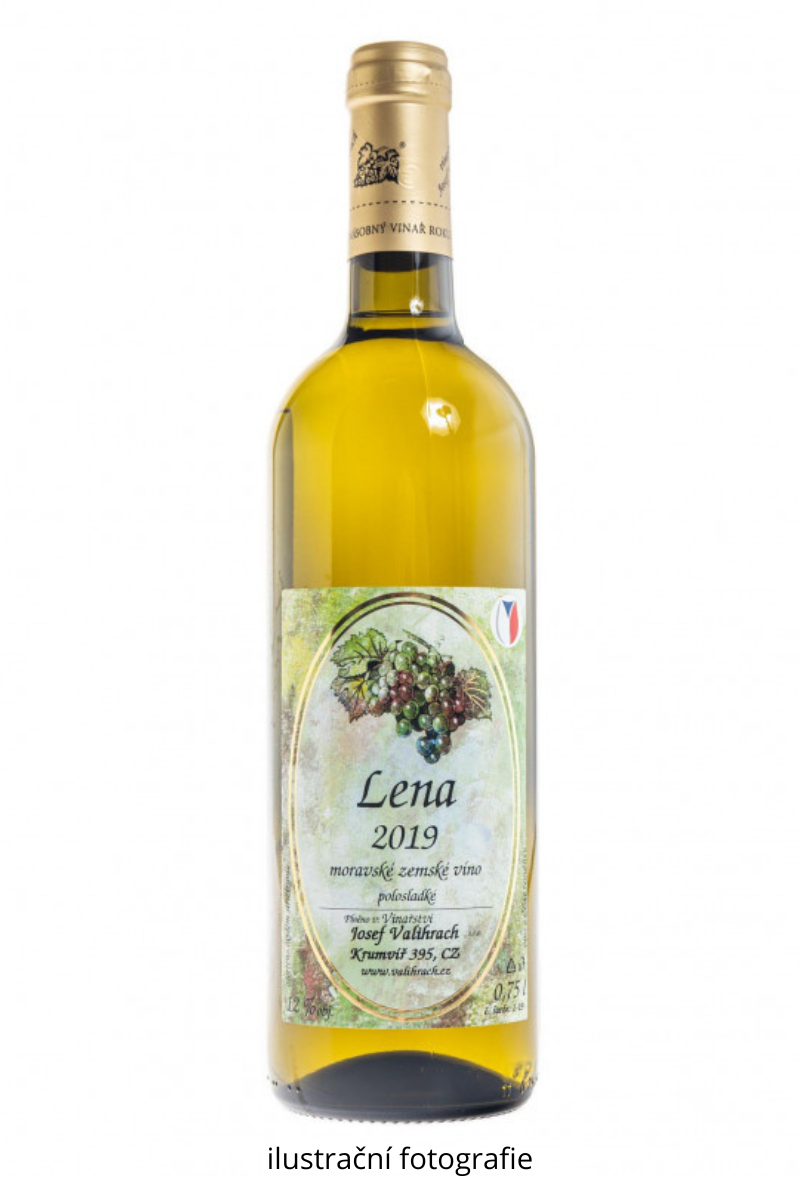 Lena 2022, zemské víno, Vinařství Josef Valihrach